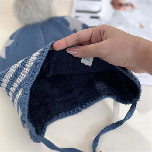 کلاه ستاره داخل خز  1.5 تا 9 سال کد 10022