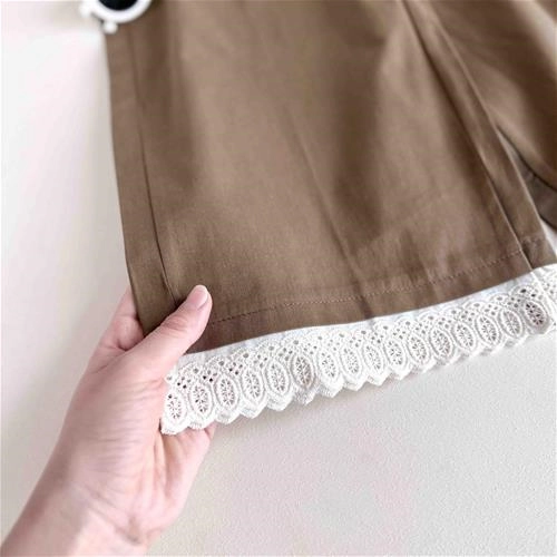 شلوار کتان پایین گیپور (Buyifang) 5 سال تا 9 سال کد 10217