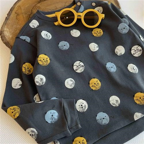بلوز طرح خرس توپ توپی 6 ماه تا 24 ماه کد 151532