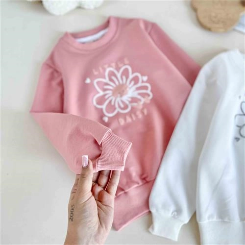 بلوز دورس ترک طرح گل 2 تا 5 سال کد 10868