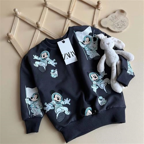 دوتیکه بلوز شلوار طرح میکی فضانورد2 سال تا 8 سال کد 171232