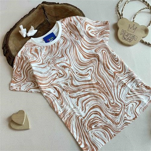 تیشرت طرح آبرنگی 5 سال تا 13 سال کد 161226