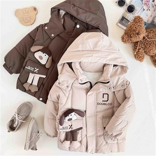 کاپشن بچگانه طرح سگ 2 تا 6 سال کد 9922