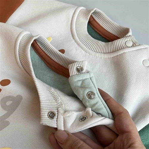 دوتیکه کرکدار نوشته دار 6 ماه تا 18 ماه کد 201389