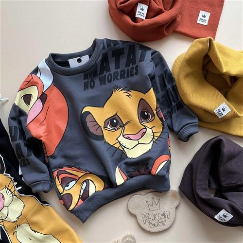 دوتیکه بلوز شلوار Zara طرح شیرشاه 2 سال تا 6 سال کد 171339