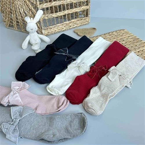 جوراب شلواری طرح پاپیون 1 سال الی 12 سال کد 204108