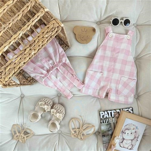 سرهمی چهارخانه 2 سال تا 8 سال کد 205286