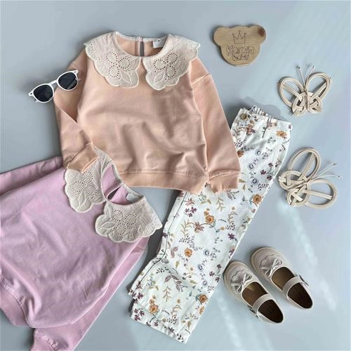 بلوز یقه بی‌بی 2 سال‌ تا 7 سال کد 205154