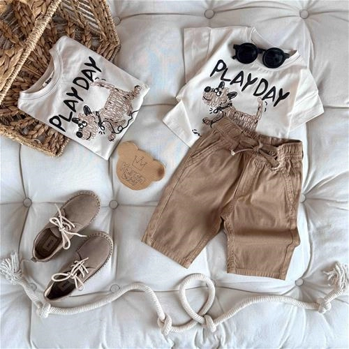 تیشرت طرح سگ 1 سال تا 4 سال کد9677 (221225)