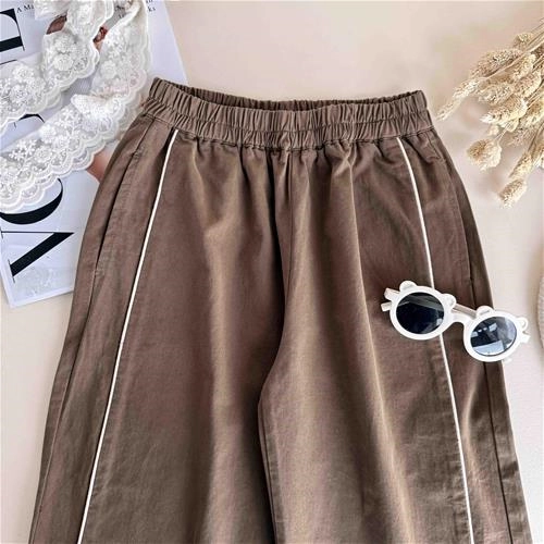 شلوار بگ نوار دار 2 سال تا 5 سال کد 10159