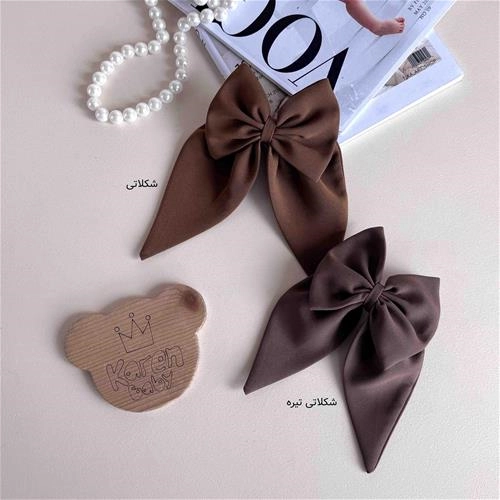 گیره طرح پاپیون سایز بزرگ کد 10241