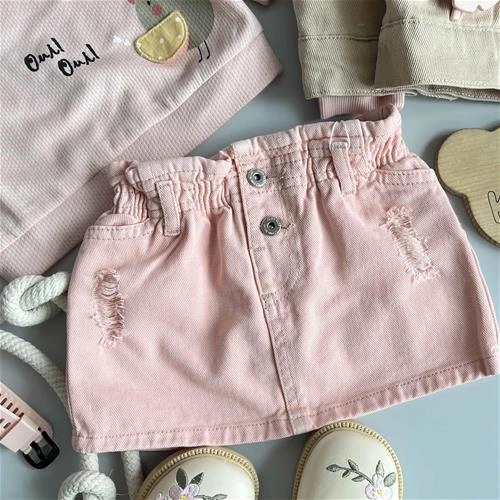 دامن جین 18zara ماه تا 6 سال کد 181212