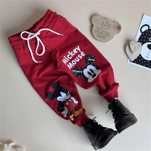 دوتیکه هودی شلوار طرح میکی 2 سال تا 8 سال کد 171381