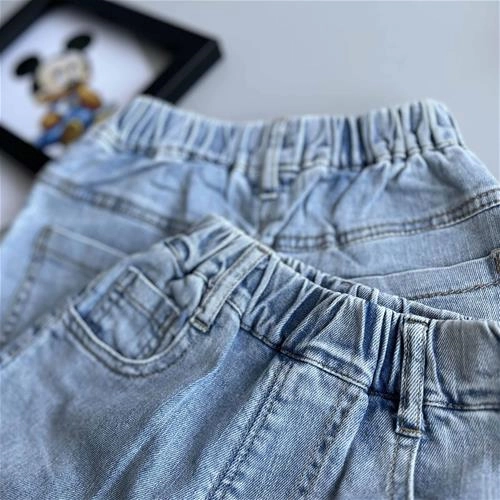 شلوارک جین طرح حروف 3/5 سال تا 8 سال کد 192120