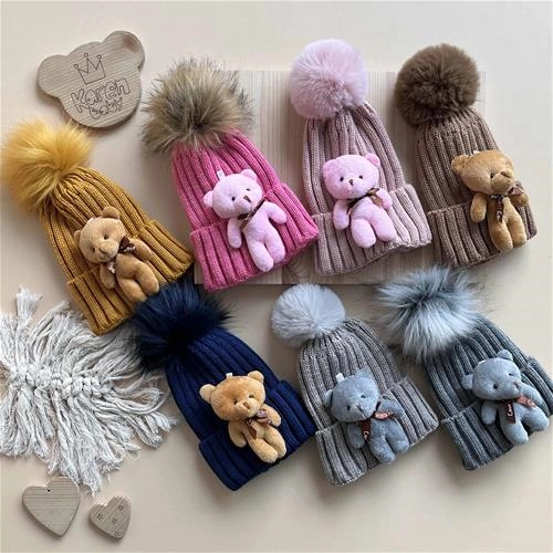 کلاه طرح تدی 9 ماه تا 8 سال کد 1711115