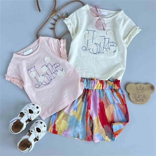 دوتیکه شورتک آبرنگی 3 سال تا 7 سال کد 206270