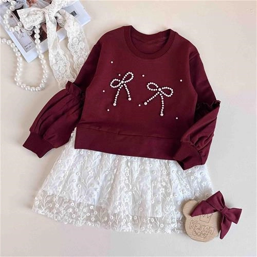 سارافون پاپیون مرواریدی 2 سال تا 9 سال کد 10129