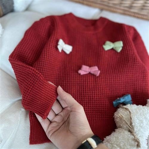 بلوز بافت طرح پاپیون 1/5 سال تا 5 سال کد 212179