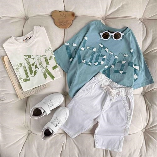 تیشرت بچگانه نوشته دار 9 سال تا 12 سال کد9679 (221220)