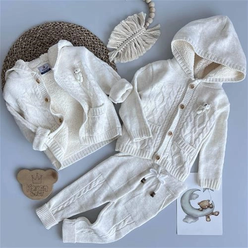 دوتیکه بافت کرکدار 9 ماه الی 12 ماه کد 201288