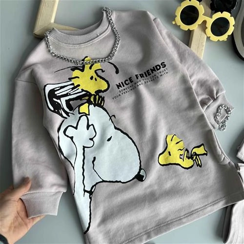 تونیک طرح اسنوپی 1zara سال تا 5 سال  کد 181339