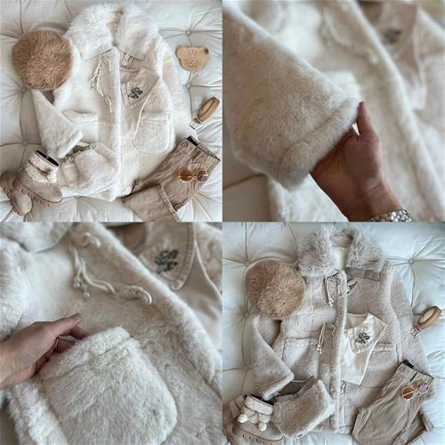 پالتو خز کیفدار 10 سال تا 18 سال کد 212195