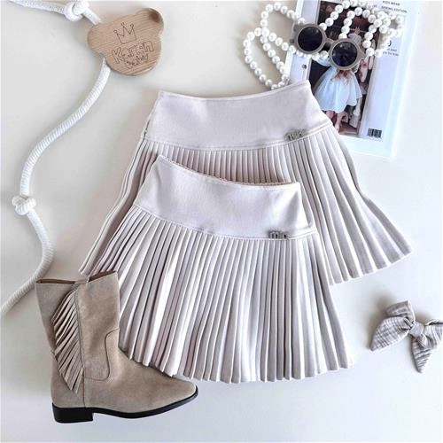 دامن پلیسه ای طرح (min) 4 سال تا 8 سال کد 10151