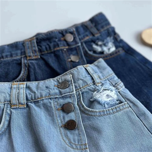 شلوارک لی طرح دامن 6 سال تا 14 سال کد 205165