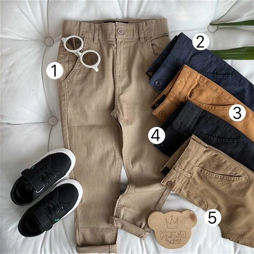 شلوار کتان 6 سال تا 16 سال کد8747 212110