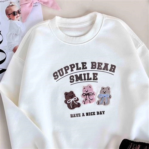 بلوز دورس طرح خرس 8 سال تا 12 سال کد 10196