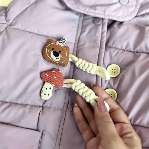 کاپشن خرس قارچ 1.5 سال تا 6 سال کد 9935