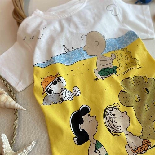 تیشرت H&M طرح ساحل 1/5 سال تا 6 سال کد 161369