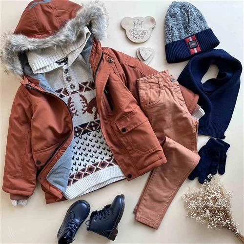 کاپشن پسرانه 3 سال تا 16 سال کد 172179