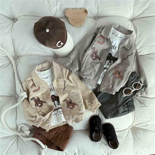 سه تیکه سویشرت شلوار پولو 2 سال تا 6 سال کد 211469