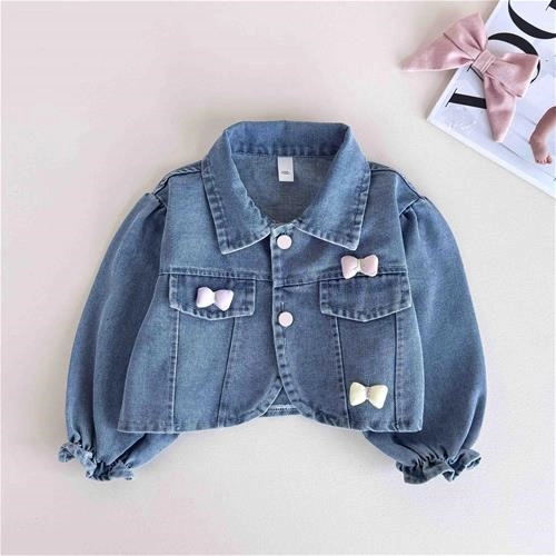 دوتیکه کت سارافون طرح پاپیون 3 سال تا 7 سال کد 10203