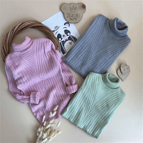 بافت یقه اسکی 6 سال تا 9 سال کد 171365