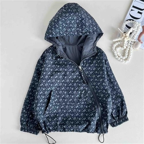 سویشرت گل گلی دو رویه 5 تا 9 سال کد 10326