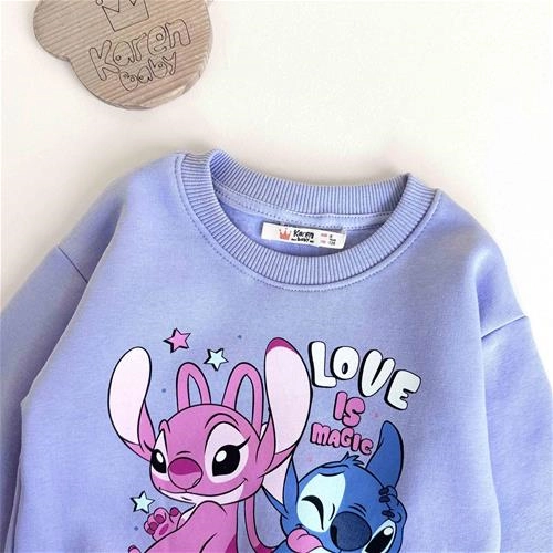 دوتیکه بلوز و شلوار طرح استیج 3 سال تا 10 سال کد 10113