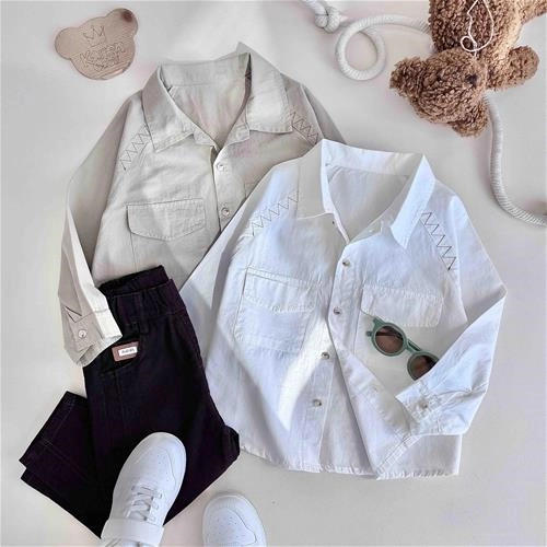 پیراهن کتان پسرانه  5 تا 9 سال کد 10272