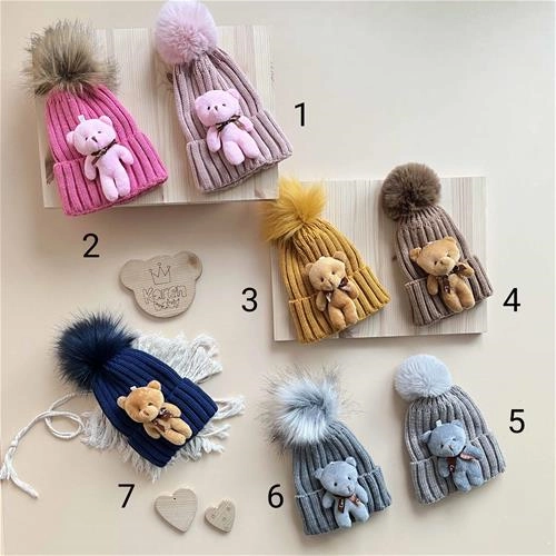 کلاه طرح تدی 9 ماه تا 8 سال کد 1711115