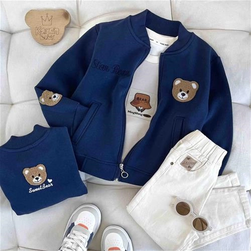 سویشرت تدی 7 تا 14 سال کد 9971