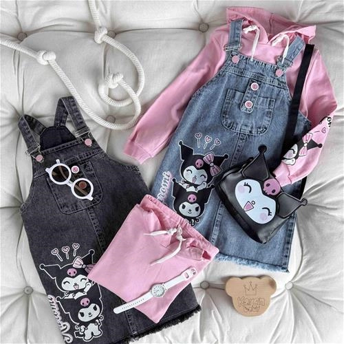 دو تیکه بیلر دامنی کرومی 5 سال تا 8 سال کد 211422