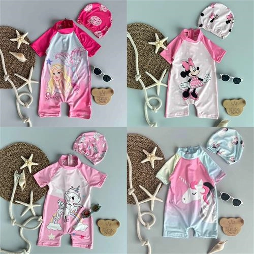 مایو آستین کوتاه زیپ دار 3 سال تا 10 سال کد 206322