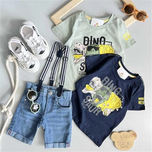تیشرت طرح دایناسور 3 سال تا 6 سال کد 191194