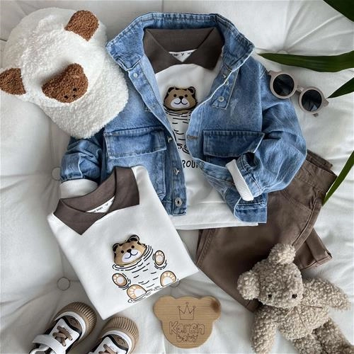 سویشرت جین 3 سال تا 8 سال کد8856 (211266)