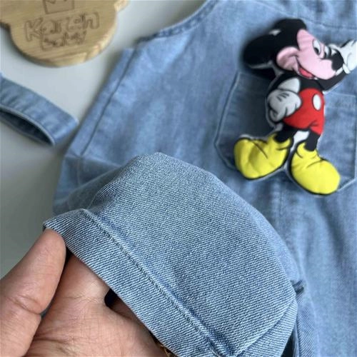 بیلر شلوارکی طرح عروسکدار میکی  2/5 سال تا 8 سال کد 192123