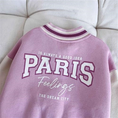 سویشرت بیسبالی مدل ایفل 5 تا 12 سال کد 9883