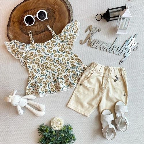 شلوارک‌ کتان ۱/۵ سال تا ۶ سال کد 92354