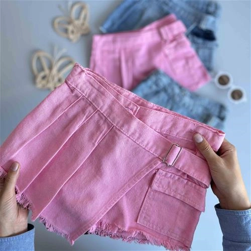 شورتک دامنی 6 سال تا 9 سال کد 206277