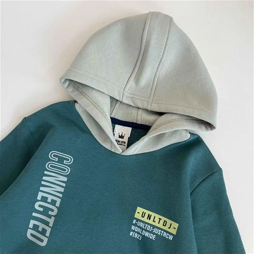 دوتیکه هودی شلوار توکرکی بچگانه 6 تا 10 سال کد 9983